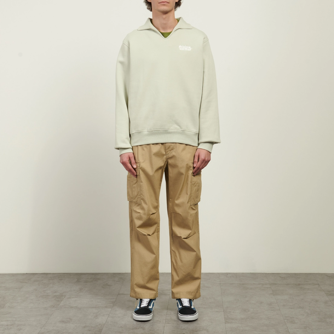 thisisneverthat Мужская толстовка Open Collar