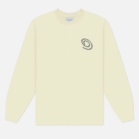 Мужской лонгслив thisisneverthat Spiral Logo, TN253TTSLT03-IVORY