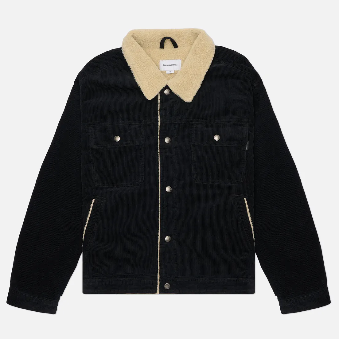 thisisneverthat Мужская демисезонная куртка Sherpa Lined Corduroy Trucker