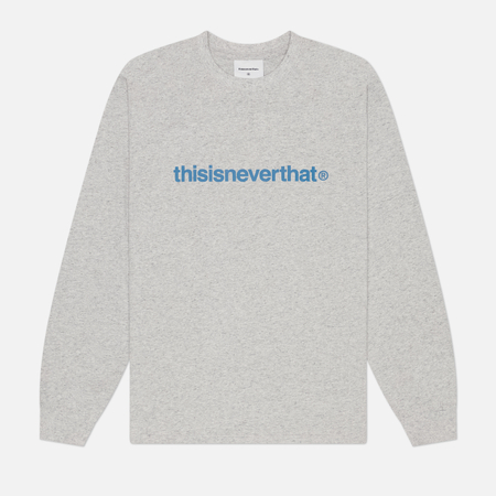 Мужской лонгслив thisisneverthat T-Logo, цвет серый, размер XL