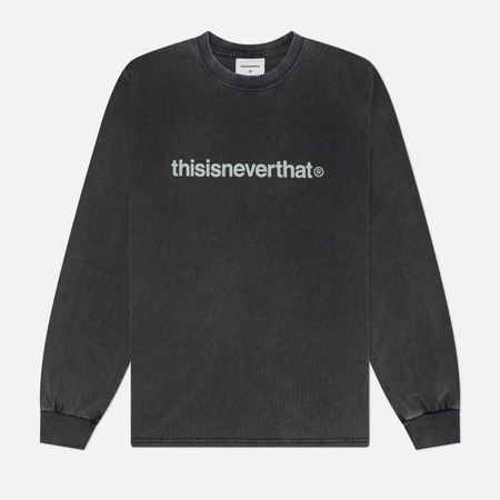 Мужской лонгслив thisisneverthat T-Logo, цвет чёрный, размер L