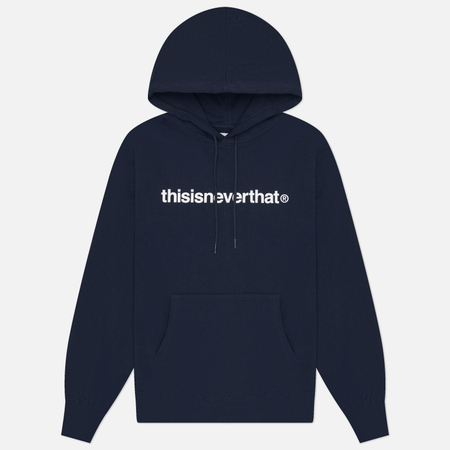 Мужская толстовка thisisneverthat T-Logo LT Hoodie, цвет синий, размер XL