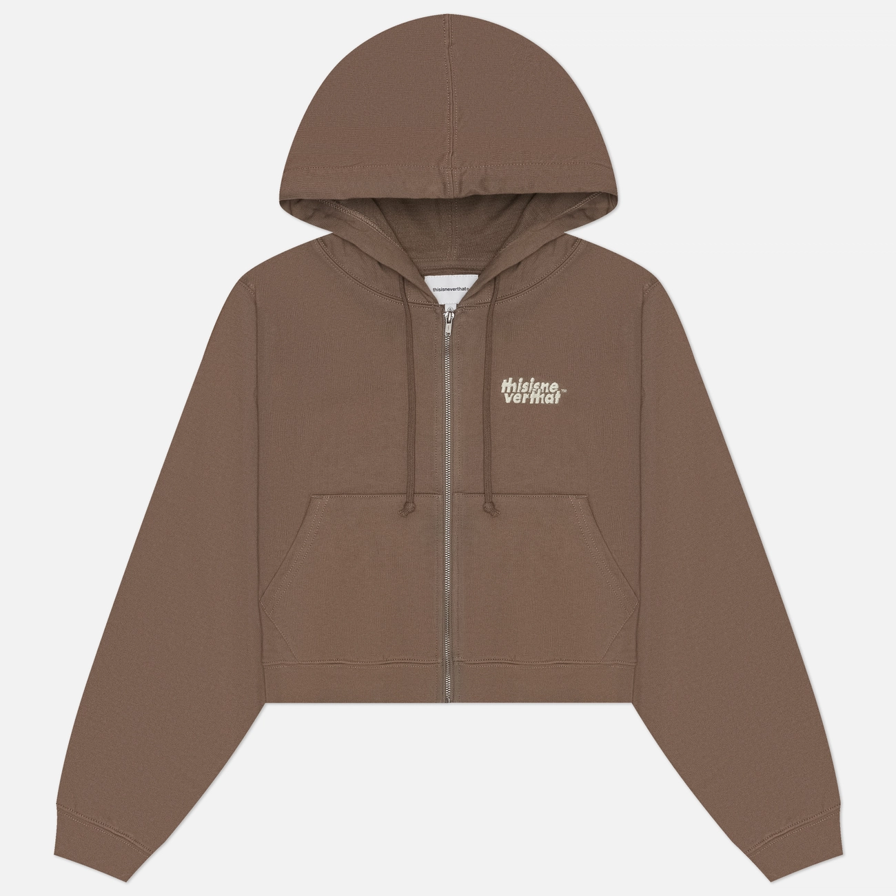 Женская толстовка thisisneverthat Thermal LT Zip-Up Hoodie