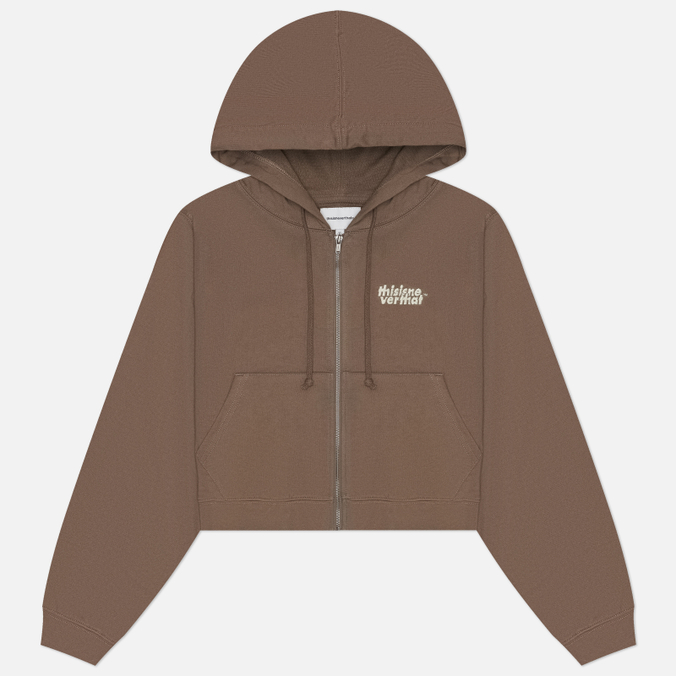 Женская толстовка thisisneverthat Thermal LT Zip-Up Hoodie