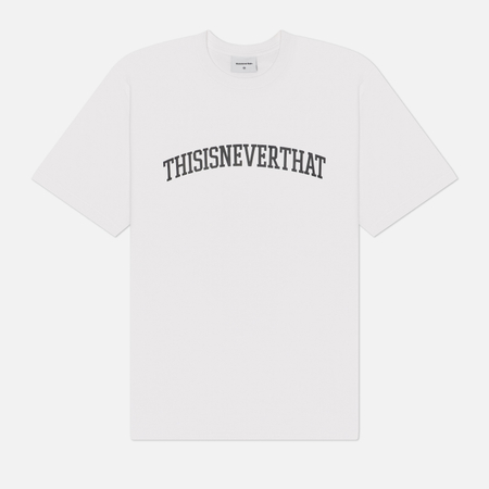 Мужская футболка thisisneverthat Arch-Logo, цвет белый, размер M