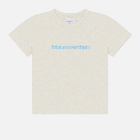 Женская футболка thisisneverthat T-Logo SS26, цвет бежевый, размер S