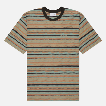 Мужская футболка thisisneverthat Wave Jacquard, цвет оранжевый
