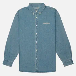 thisisneverthat Мужская рубашка Washed Denim Embroidered