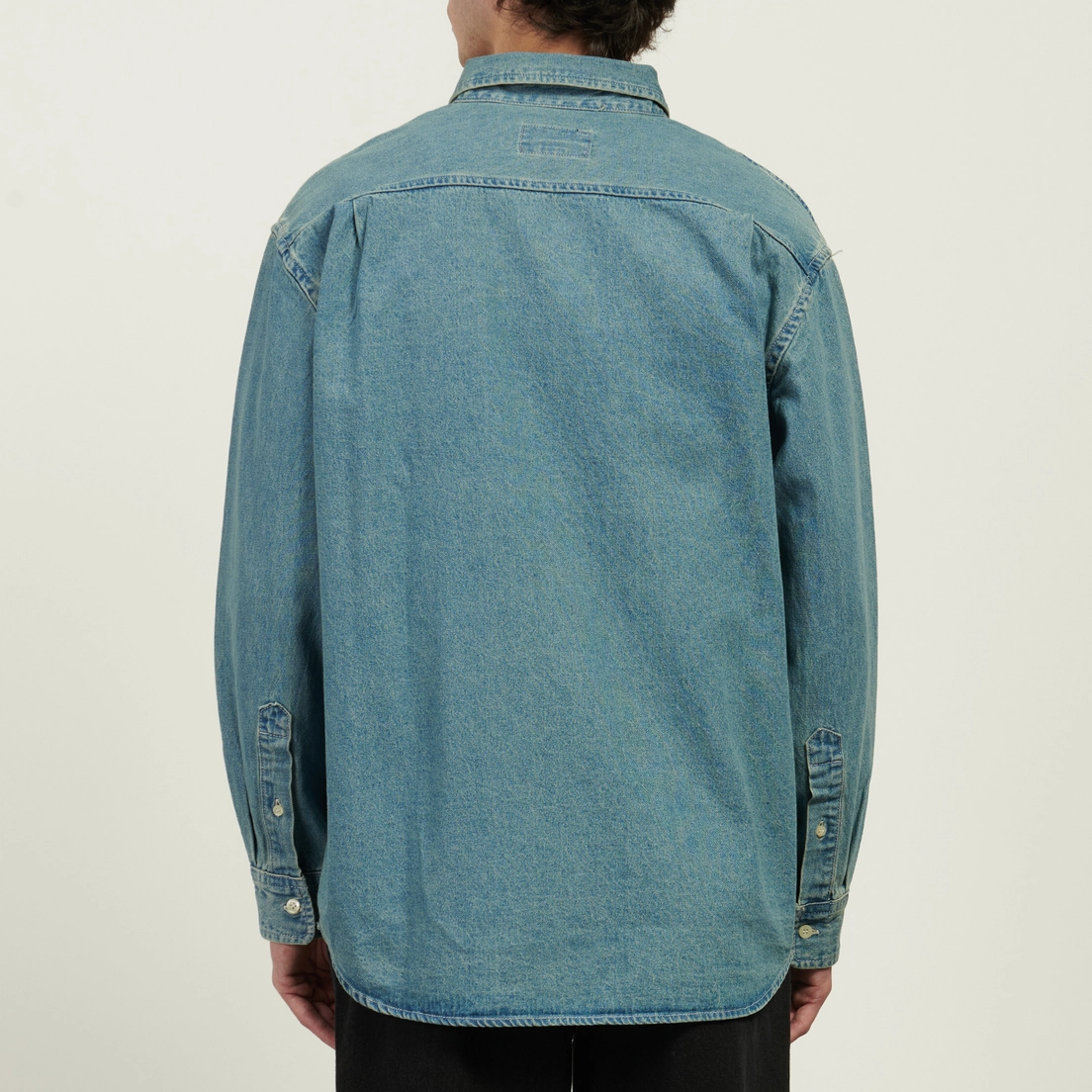 thisisneverthat Мужская рубашка Washed Denim Embroidered