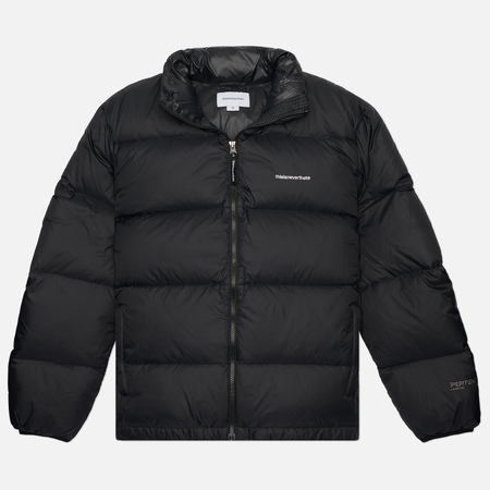 Мужской пуховик thisisneverthat Pertex T Down Embroidered, цвет чёрный, размер XL