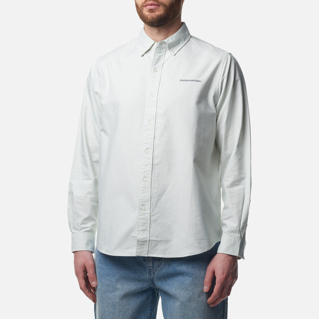 thisisneverthat Мужская рубашка T-Logo Oxford