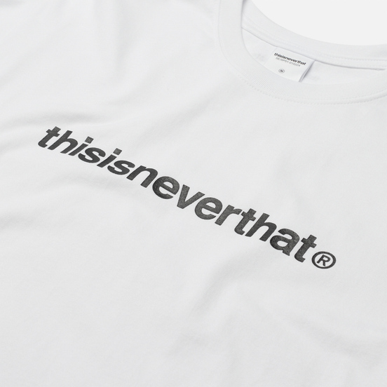 Мужской лонгслив thisisneverthat T-Logo White