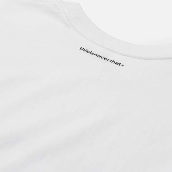 Мужской лонгслив thisisneverthat T-Logo White