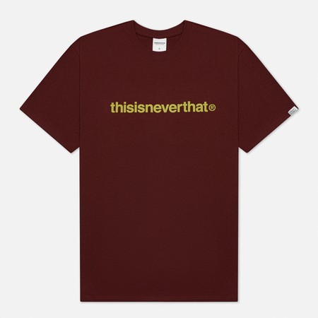 Мужская футболка thisisneverthat T-Logo, цвет бордовый, размер M