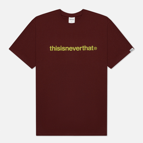 Мужская футболка thisisneverthat T-Logo Burgundy