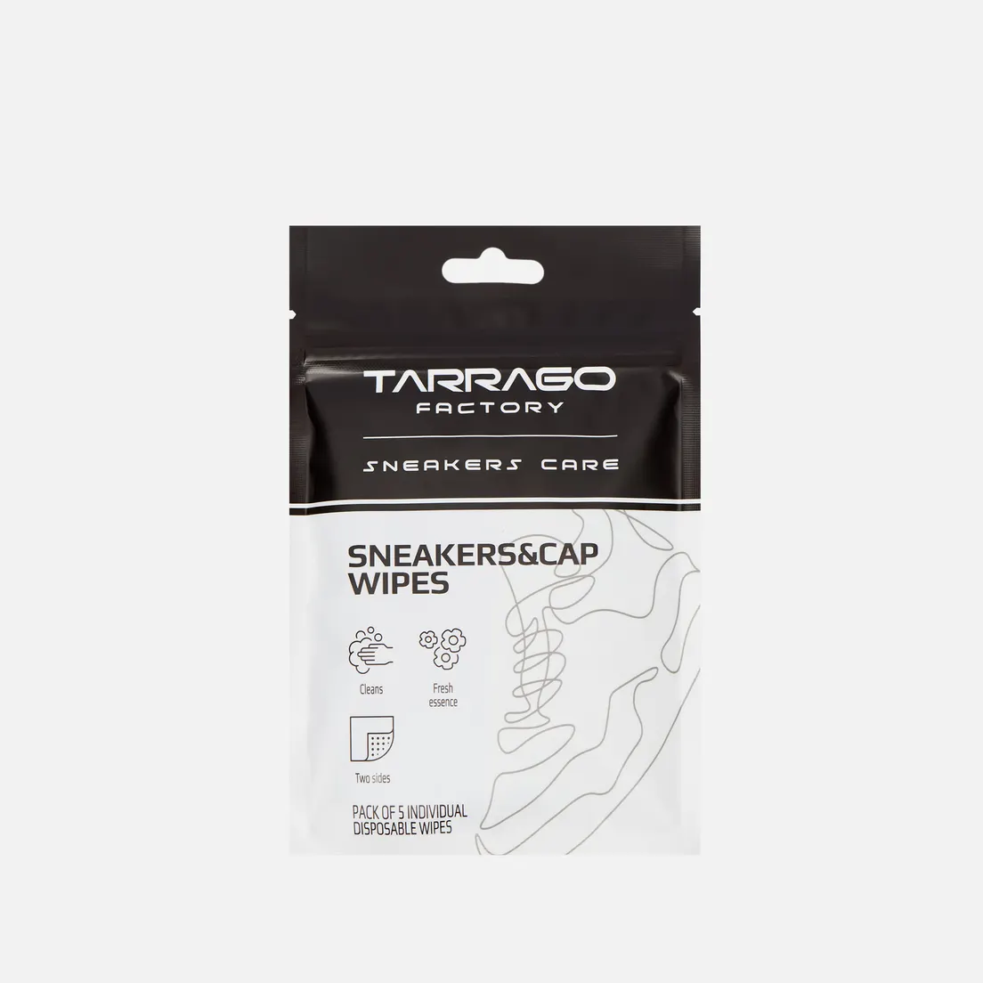 Tarrago Sneakers Care Набор салфеток для чистки обуви Sneakers And Cap 5-psc