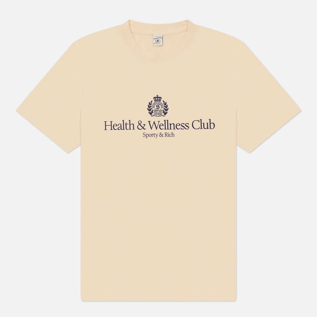 Sporty & Rich Мужская футболка H&W Crest