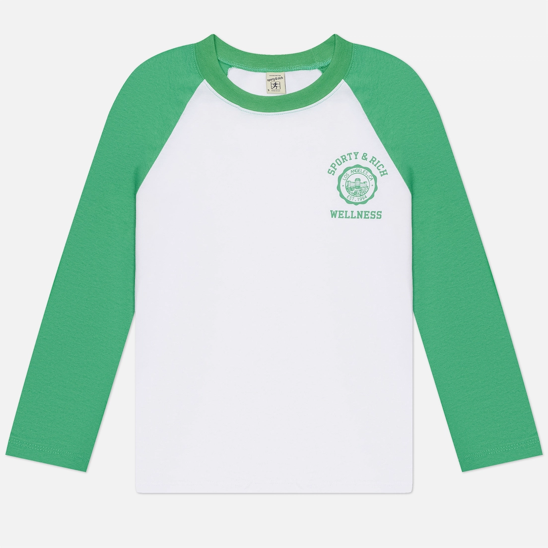 Sporty & Rich Женский лонгслив Emblem Baseball