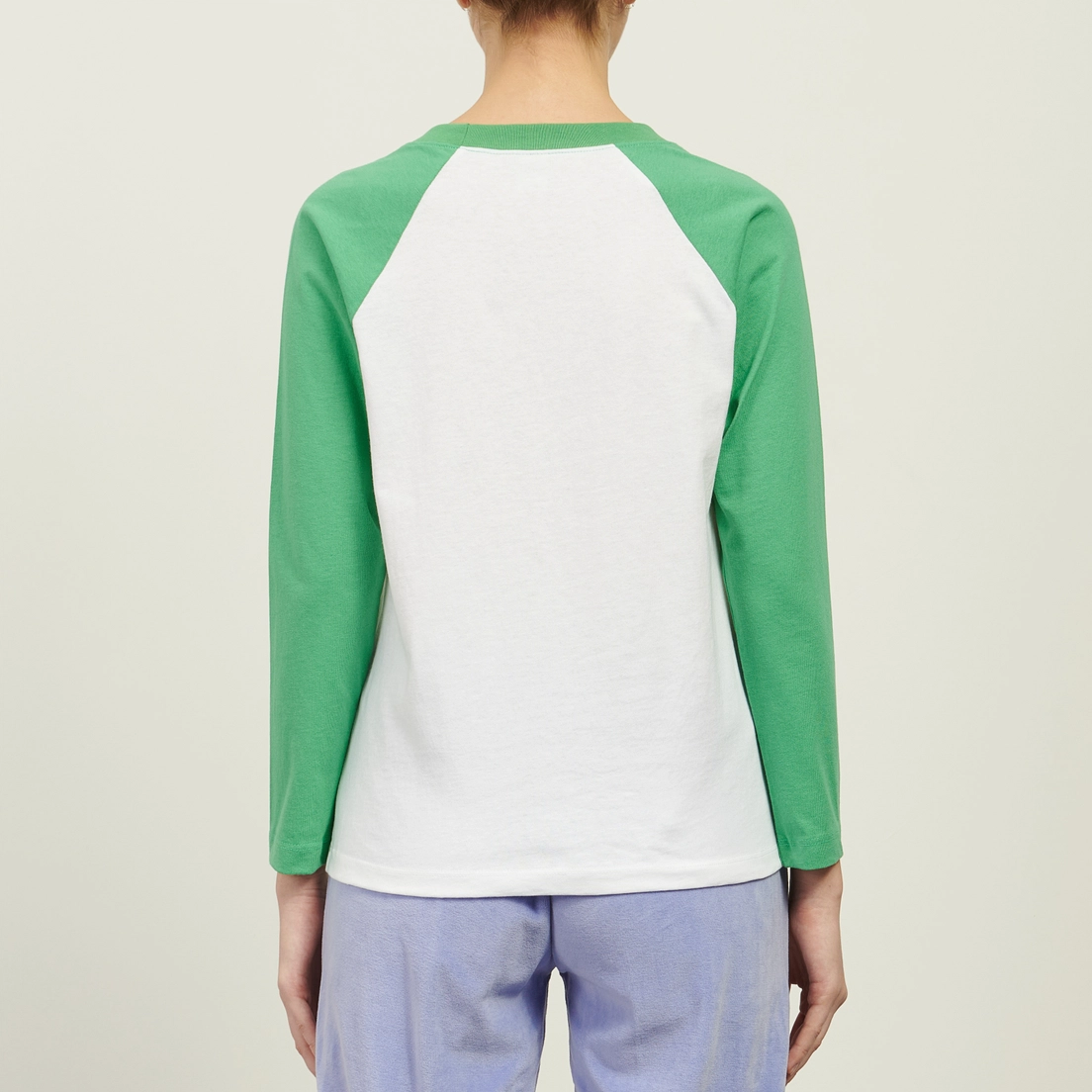 Sporty & Rich Женский лонгслив Emblem Baseball