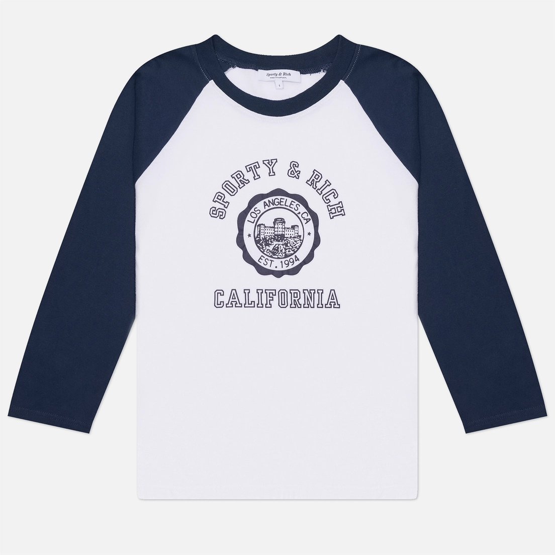 Sporty & Rich Женский лонгслив California Emblem Soft Baseball