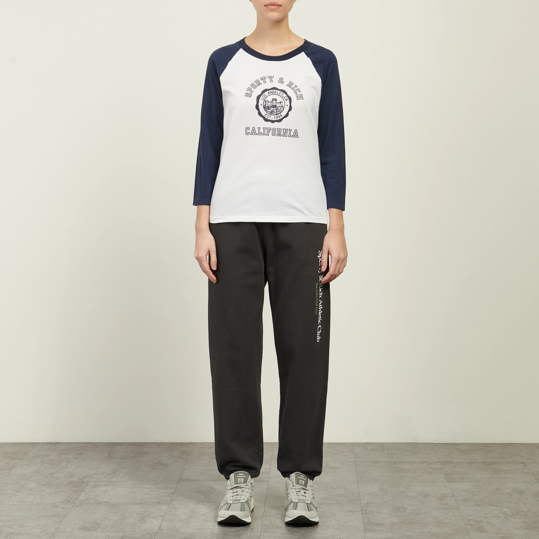 Sporty & Rich Женский лонгслив California Emblem Soft Baseball