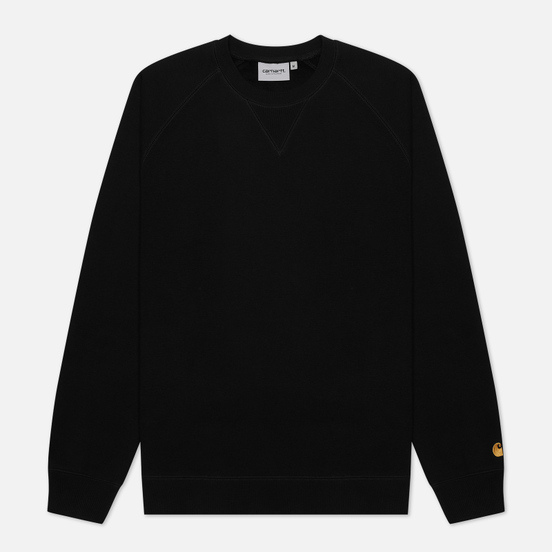 Мужская толстовка Carhartt WIP Chase 13 Oz Black/Gold