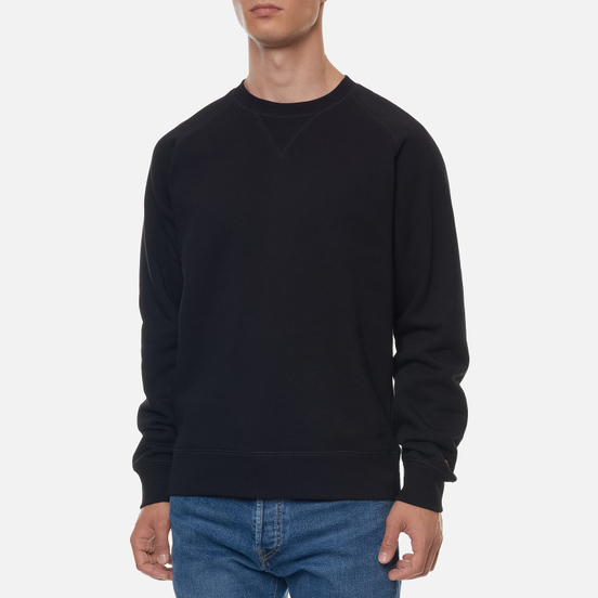 Мужская толстовка Carhartt WIP Chase 13 Oz Black/Gold