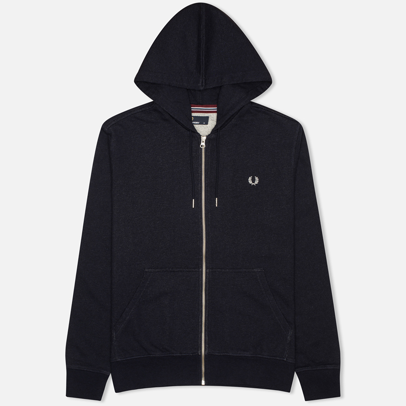 Fred Perry Мужская толстовка Loopback Zip Neck