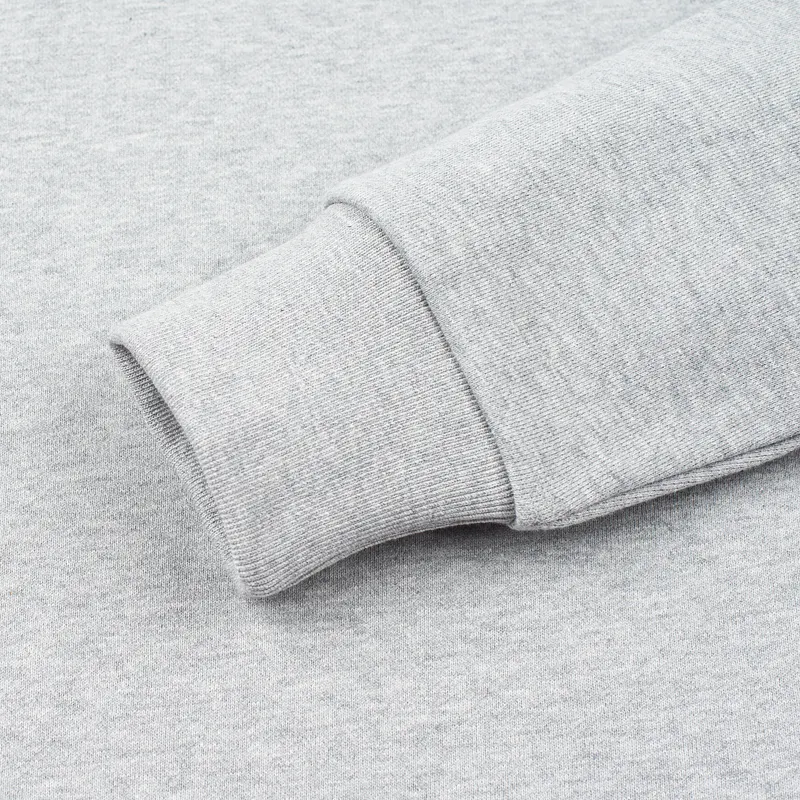 Maison Kitsune Мужская толстовка Crew Neck Tricolor Fox Chest Patch