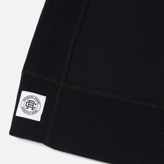 Мужская толстовка Reigning Champ Crew Neck Midweight Twill Terry Black
