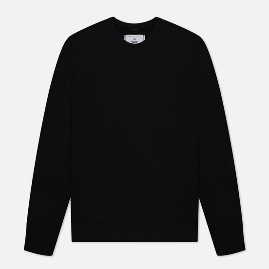 Мужская толстовка Reigning Champ Crew Neck Midweight Twill Terry Black