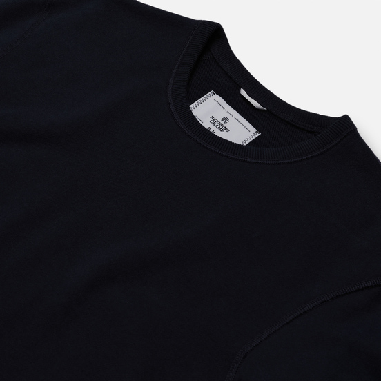 Мужская толстовка Reigning Champ Crew Neck Midweight Twill Terry Navy