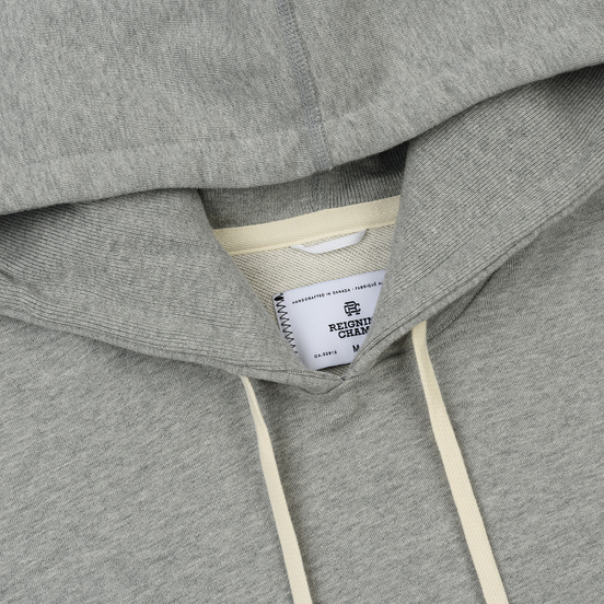 Мужская толстовка Reigning Champ Pullover Midweight Twill Terry Heather Grey