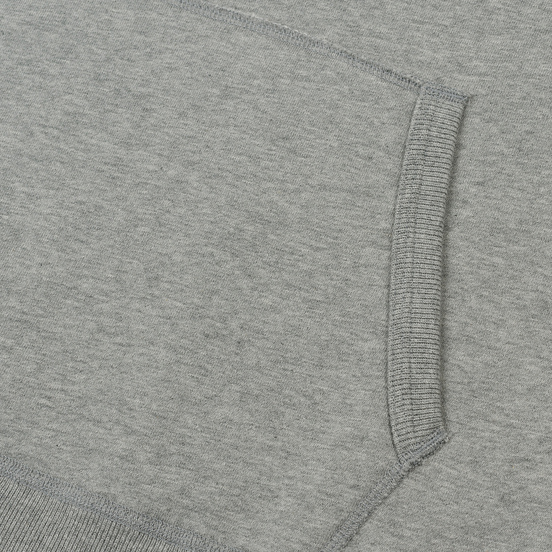 Мужская толстовка Reigning Champ Pullover Midweight Twill Terry Heather Grey