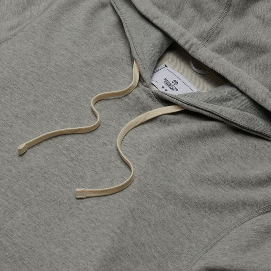 Мужская толстовка Reigning Champ Pullover Midweight Twill Terry Heather Grey