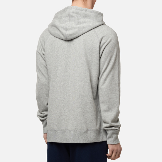 Мужская толстовка Reigning Champ Pullover Midweight Twill Terry Heather Grey