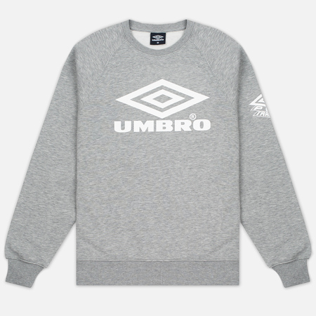 Мужская толстовка Umbro Pro Training Classic Crew Grey Marl