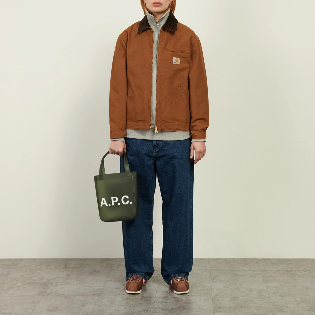 A.P.C. Сумка Lou Small Tote Transparent
