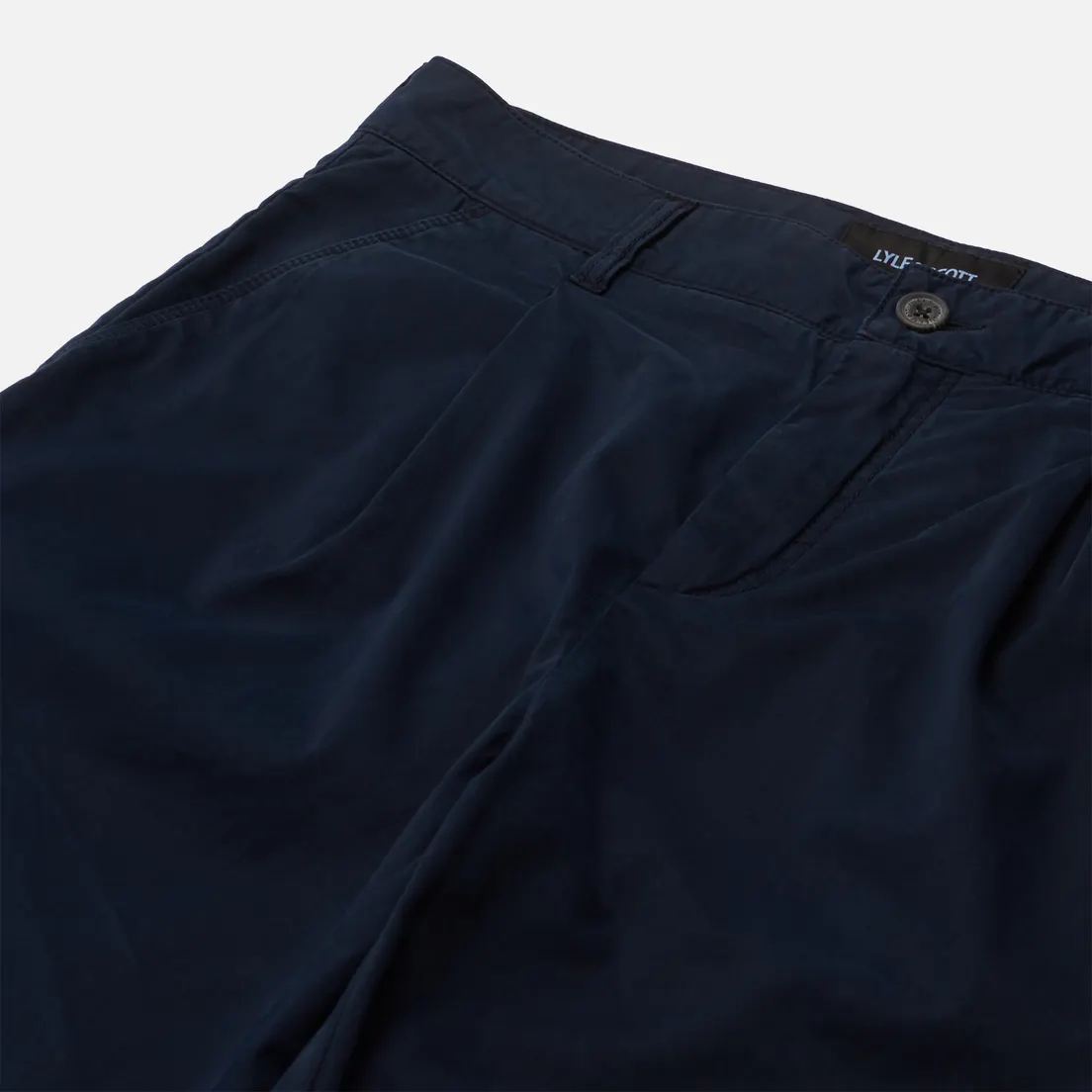 Lyle & Scott Мужские брюки Front Pleat