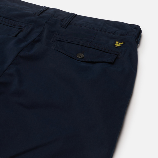 Мужские брюки Lyle & Scott Front Pleat Dark Navy