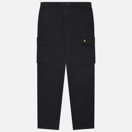  Мужские брюки Lyle & Scott Cargo Embroidered Logo, цвет синий, размер 32/32