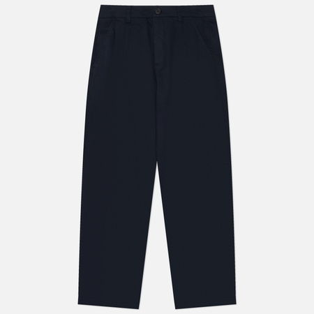 Мужские брюки Lyle & Scott Enzyme Wash Pleated, цвет синий, размер 32/32