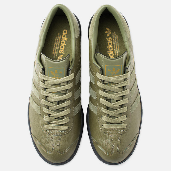 Кроссовки adidas Originals x size? Hamburg Olive/Black