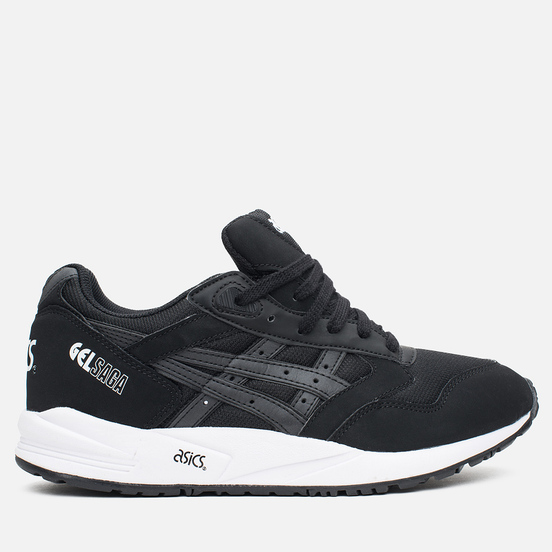 asics gelsaga black