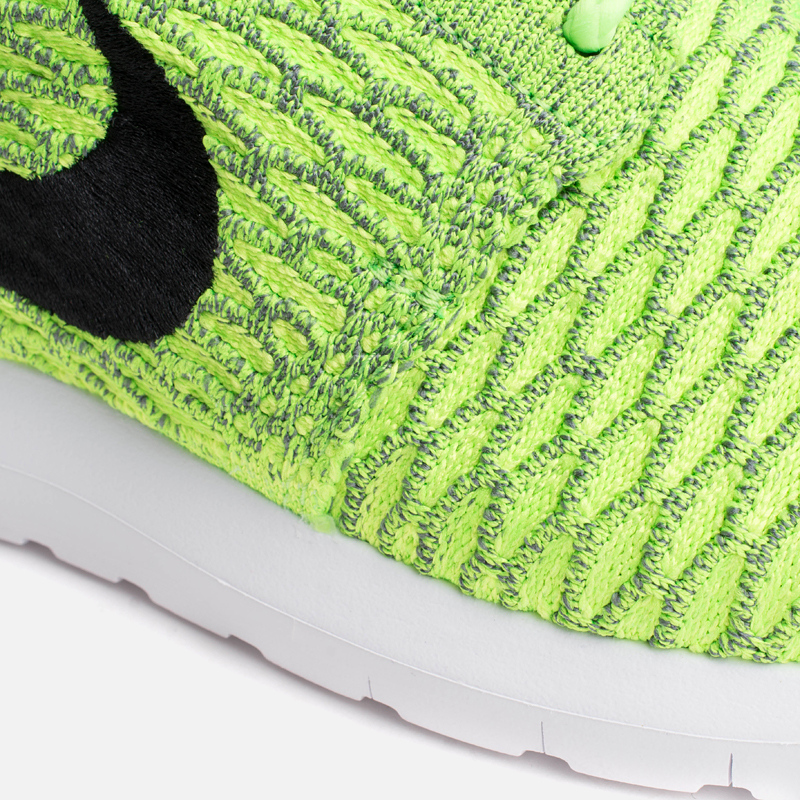 Nike free rn flyknit verde online