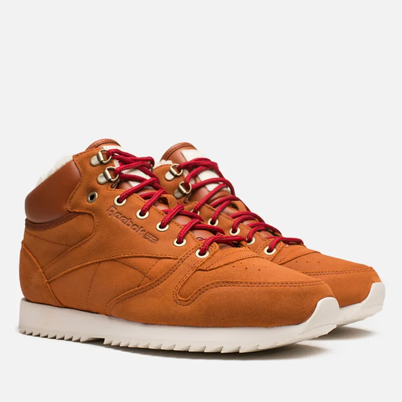 Reebok Мужские кроссовки Classic Leather Mid Ripple WW