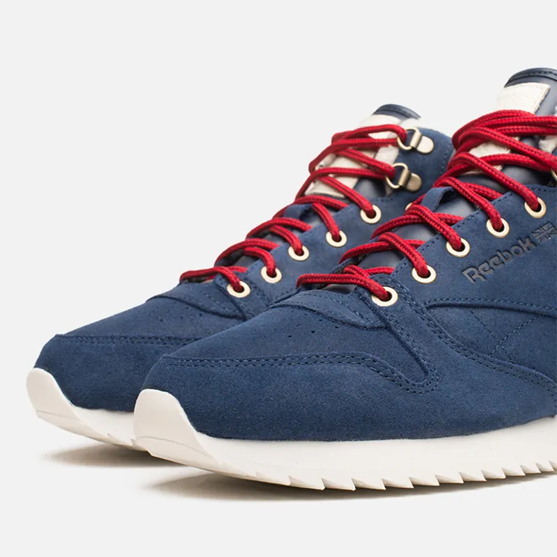 Reebok Мужские кроссовки Classic Leather Mid Ripple WW