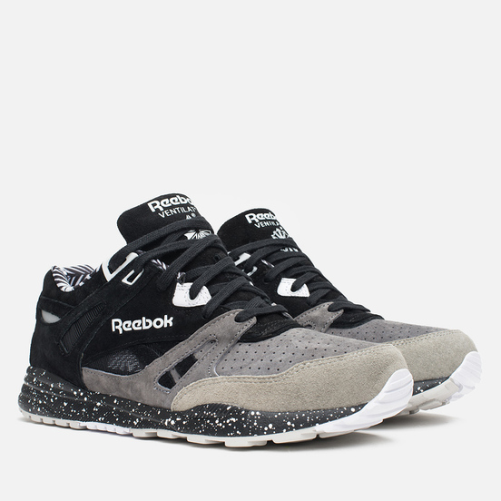 Мужские кроссовки Reebok x Mighty Healthy Ventilator Affiliates Black/Carbon/Grey