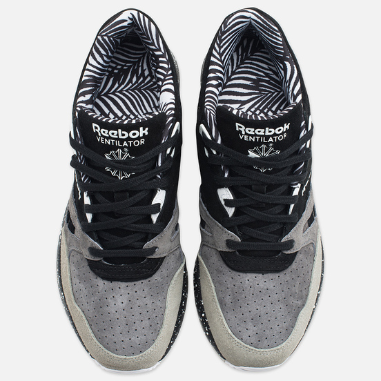 Мужские кроссовки Reebok x Mighty Healthy Ventilator Affiliates Black/Carbon/Grey