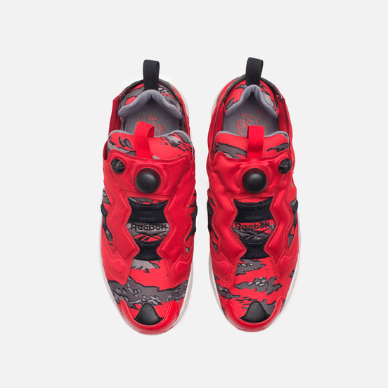 Мужские кроссовки Reebok x Stash Instapump Fury Red/Grey/Steel